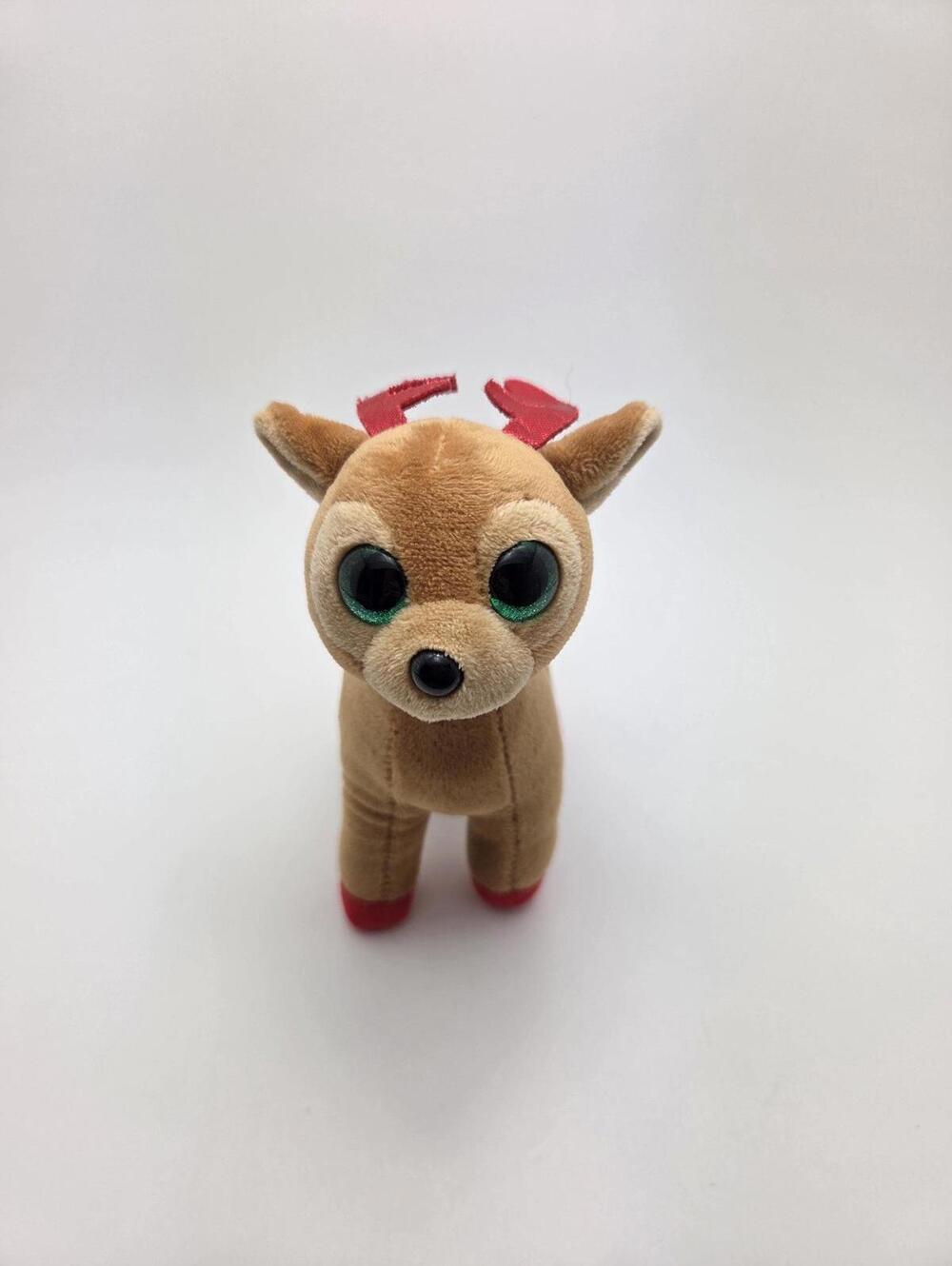 Ty Beanie Baby “Tinsel” the Holiday Reindeer (7 inch) No Hang Tag